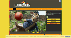 Desktop Screenshot of cine-arlequin.com